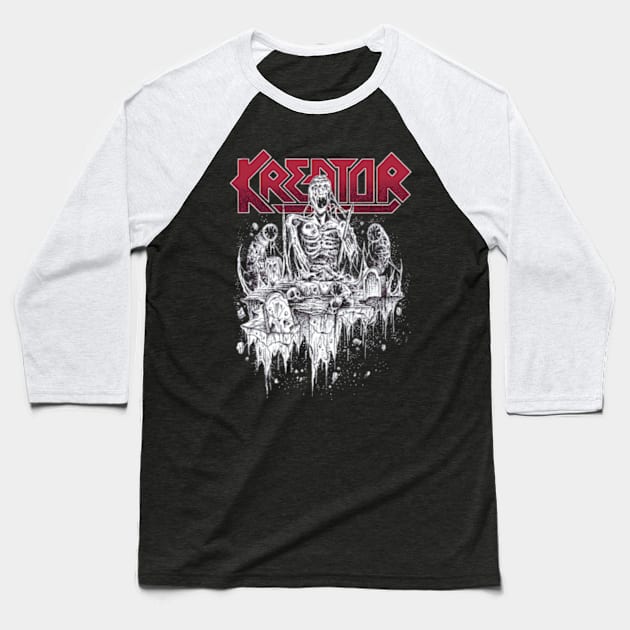 Kreator Band new 1 Baseball T-Shirt by Vidi MusiCartoon